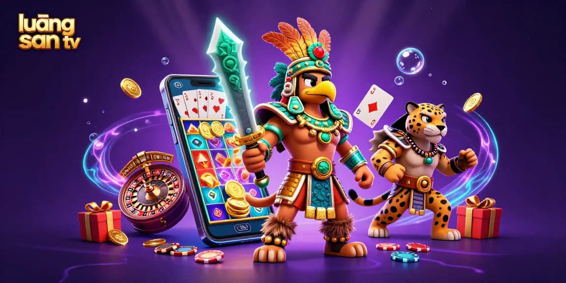 Experience the thrill of lương sơn tv's live gaming with dynamic 3D characters and casino elements!
