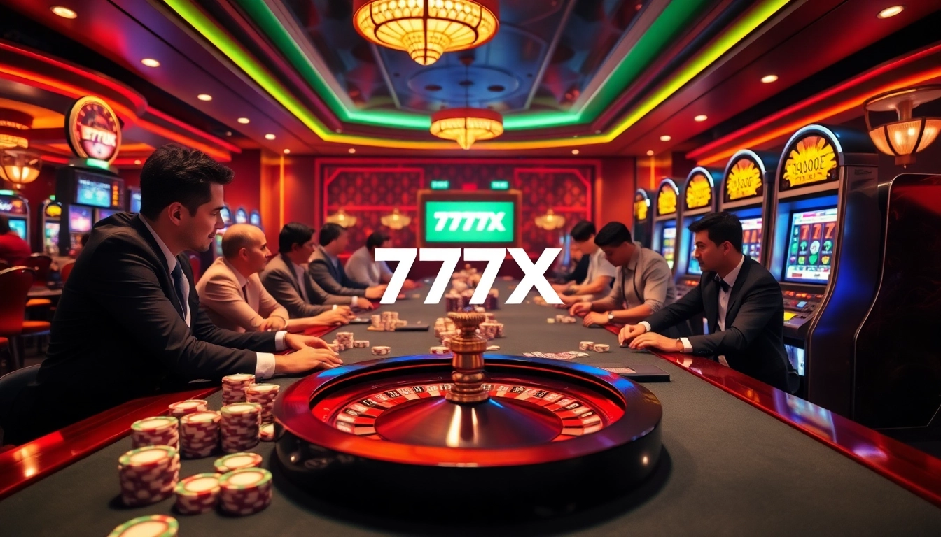 Experience the thrill with the 777X app while winning at an exciting casino table.