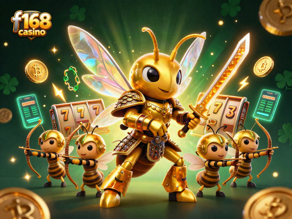 Experience excitement with f168 casino's immersive slot games and vibrant characters.