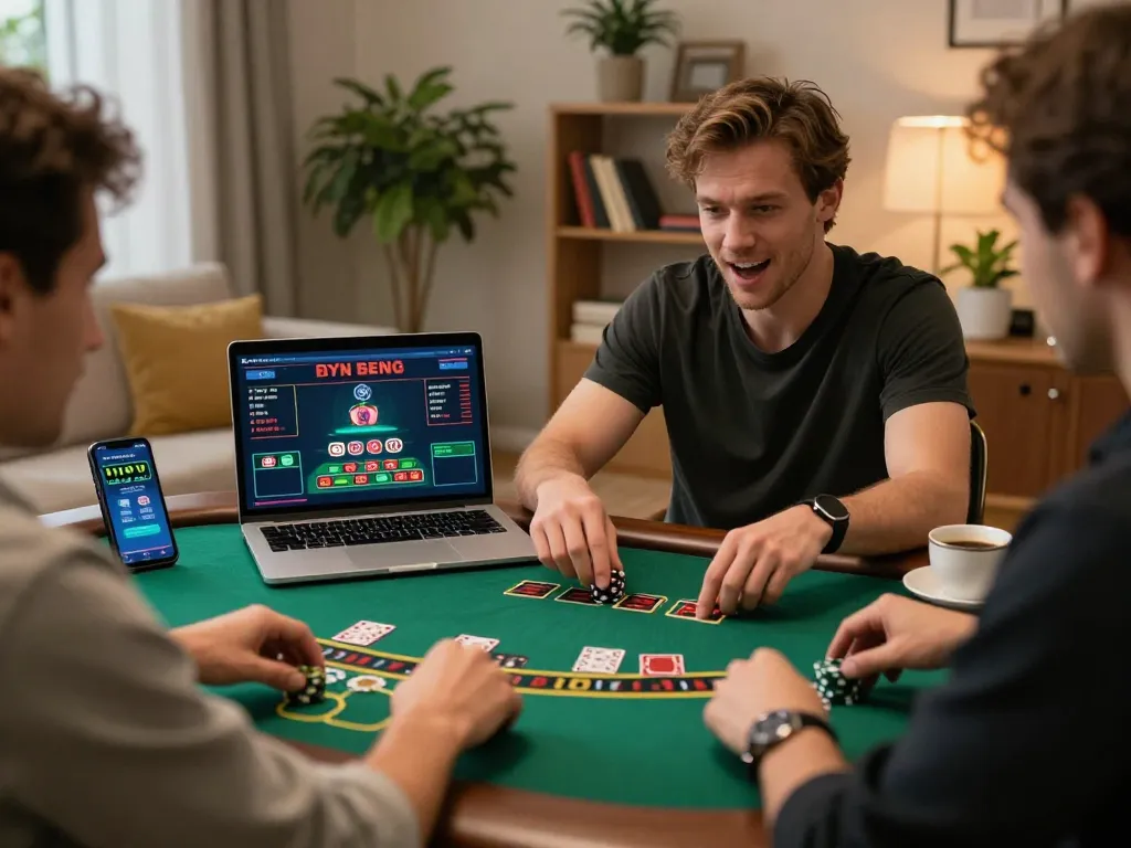 Player enjoying live blackjack on https://max88sss.com/ during an engaging home gaming session