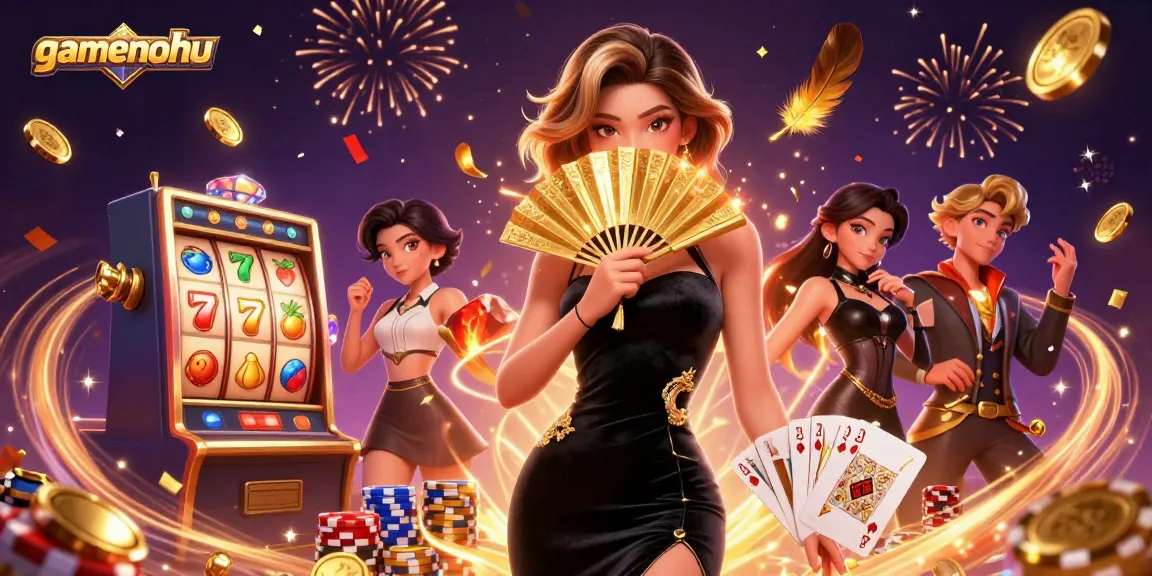 Experience the thrill of gamenohu with dynamic rolling slot reels and winning gems!