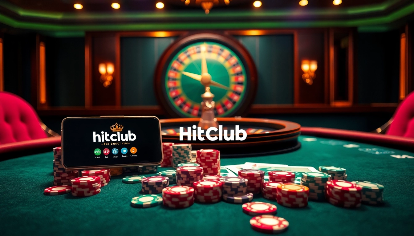 Experience the thrill at Hitclub tải game with engaging casino visuals and gaming action.