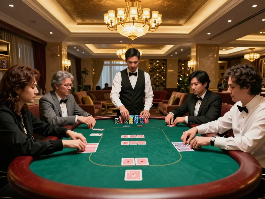 Engaged players enjoying a poker game at one88on, highlighting excitement and strategy.