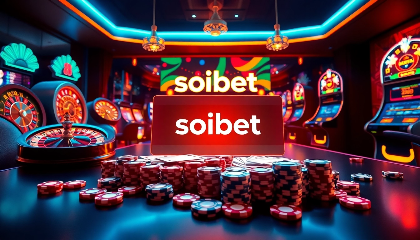 Experience thrilling gameplay at soibet ออนไลน์ with vibrant casino elements and interactive gaming interfaces.