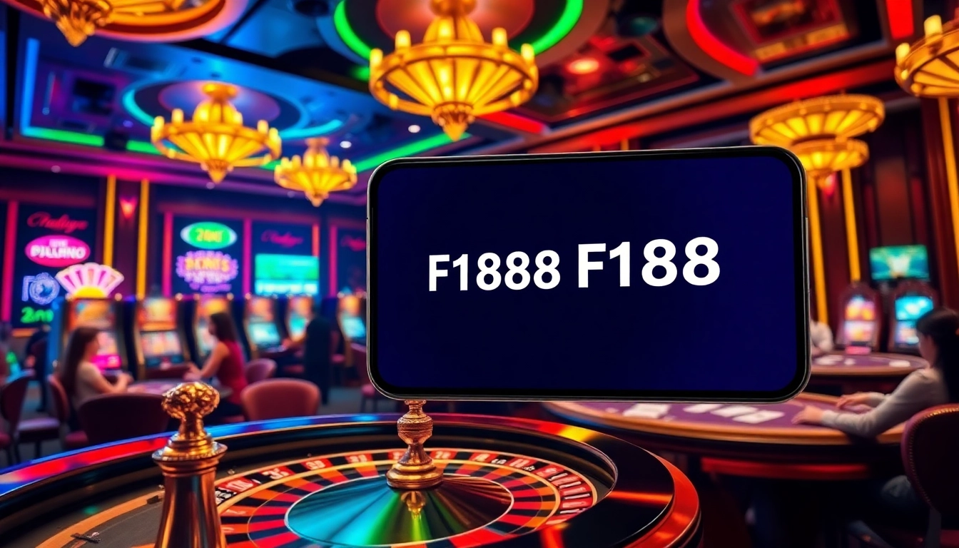 Experience the thrill of F168 link không bị chặn with players engaging in high-stakes casino games.