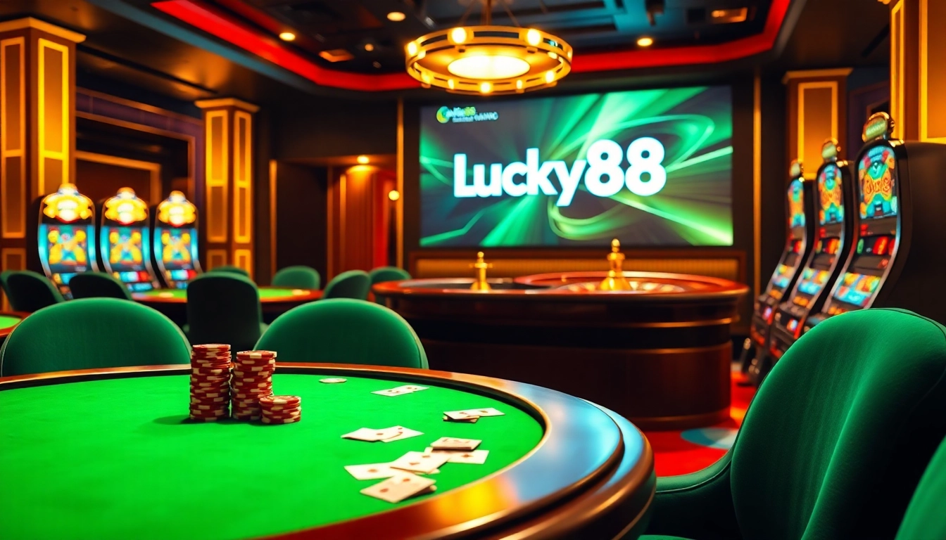 Experience thrilling gameplay at Lucky88 with exciting casino action and modern design.