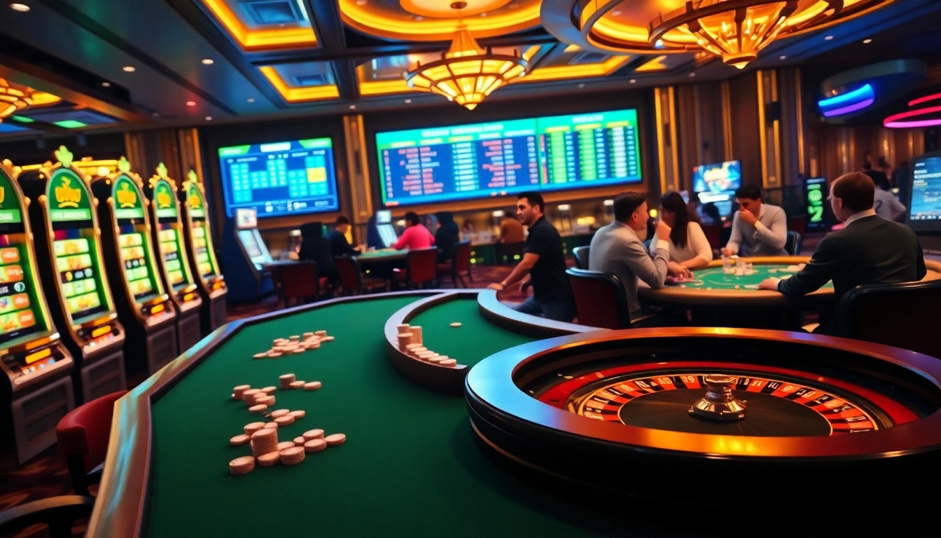 Experience high-stakes gaming at XX88 with vibrant casino tables and thrilling gameplay.