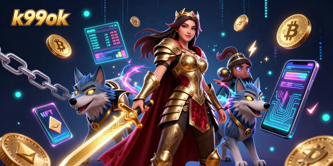 Experience exhilarating gameplay at k99ok with dynamic crypto elements and immersive casino graphics.