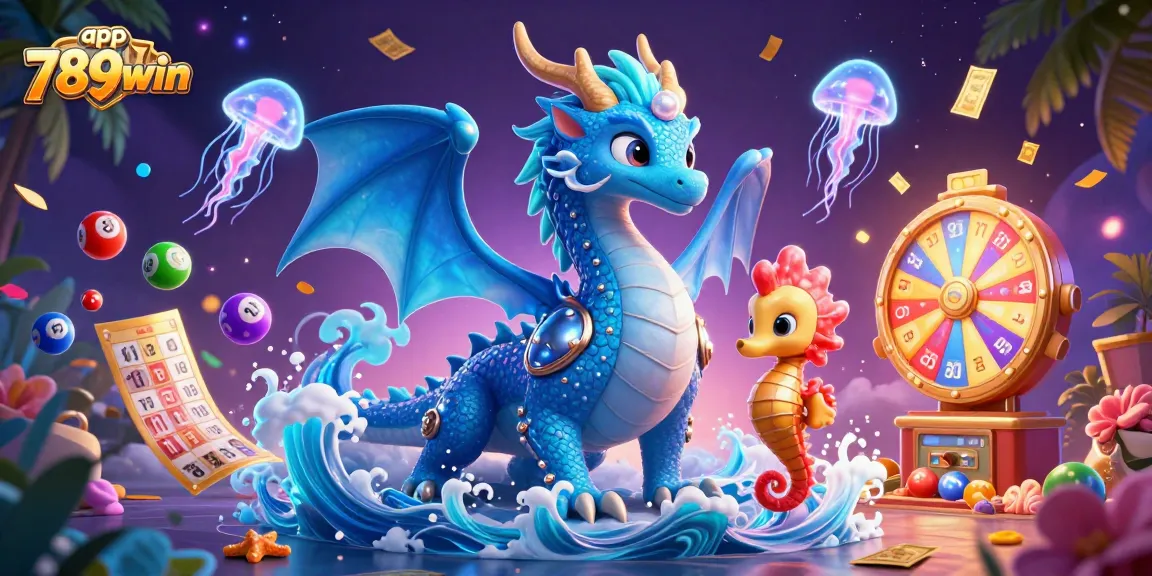Experience thrilling gameplay with the app 789win, featuring vibrant casino-themed characters.